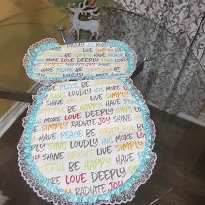 Handmade bathroom covers